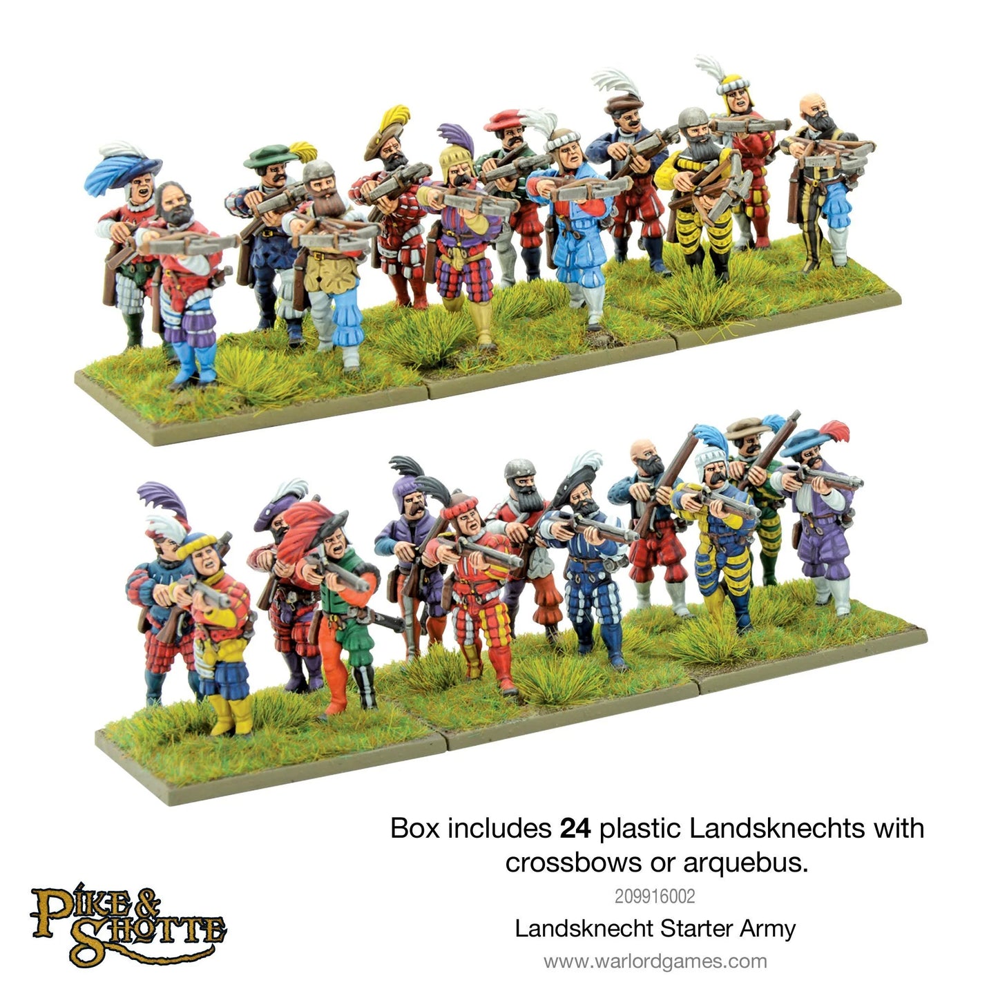Pike & Shotte Landsknecht Starter Army - EN - 209916002