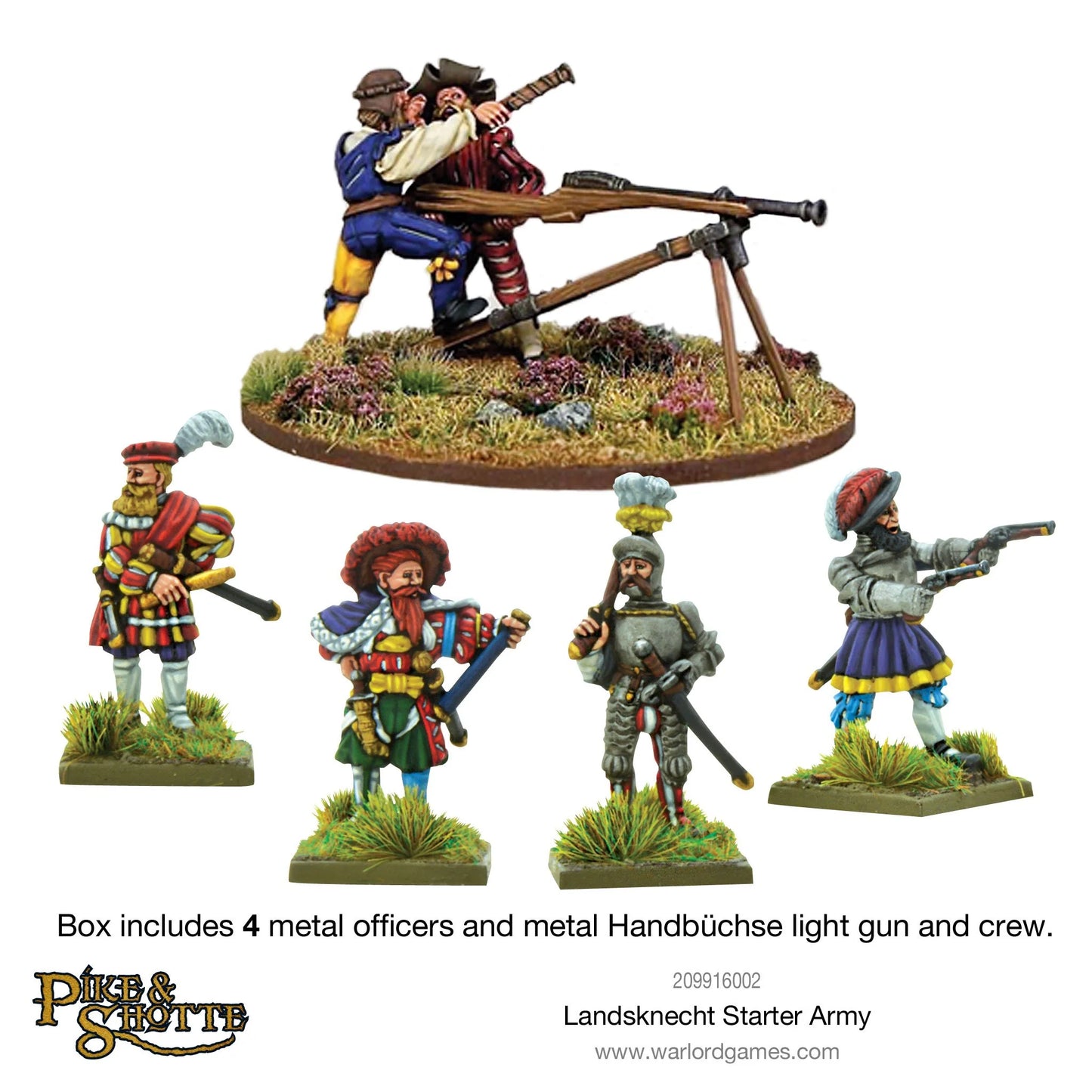 Pike & Shotte Landsknecht Starter Army - EN - 209916002