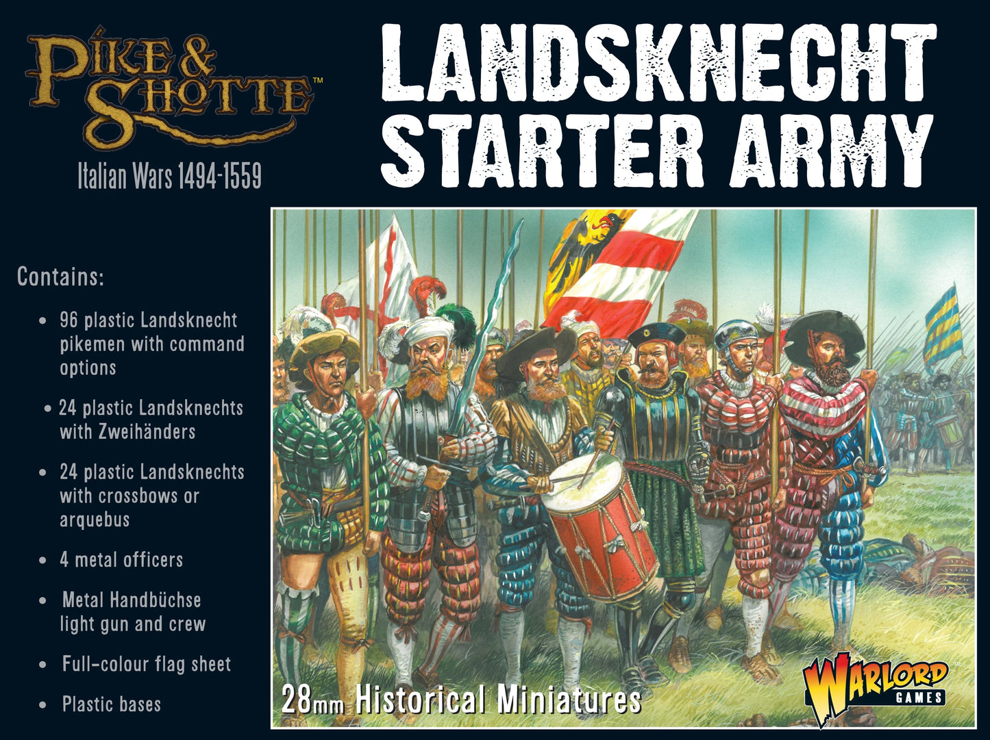 Pike & Shotte Landsknecht Starter Army - EN - 209916002