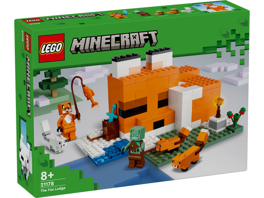 LEGO® Minecraft 21178 Die Fuchs-Lodge