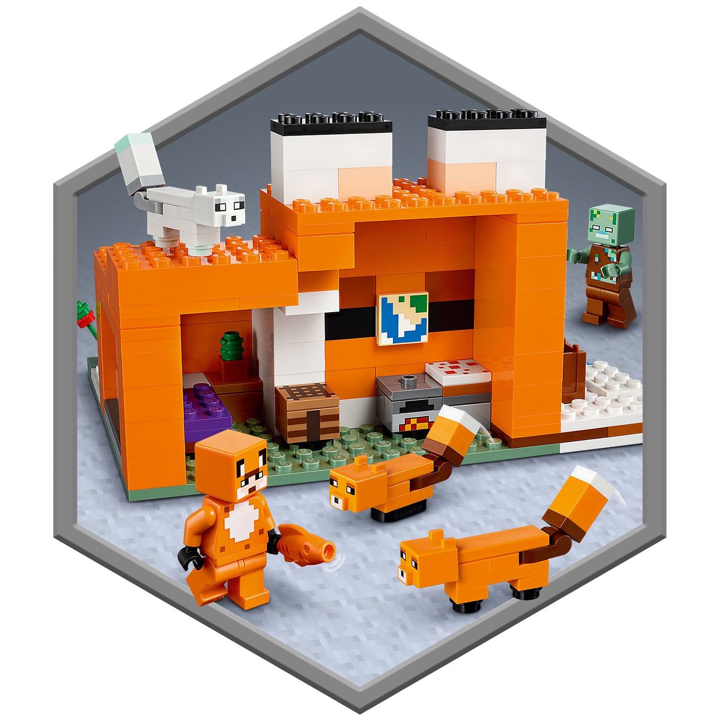 LEGO® Minecraft 21178 Die Fuchs-Lodge