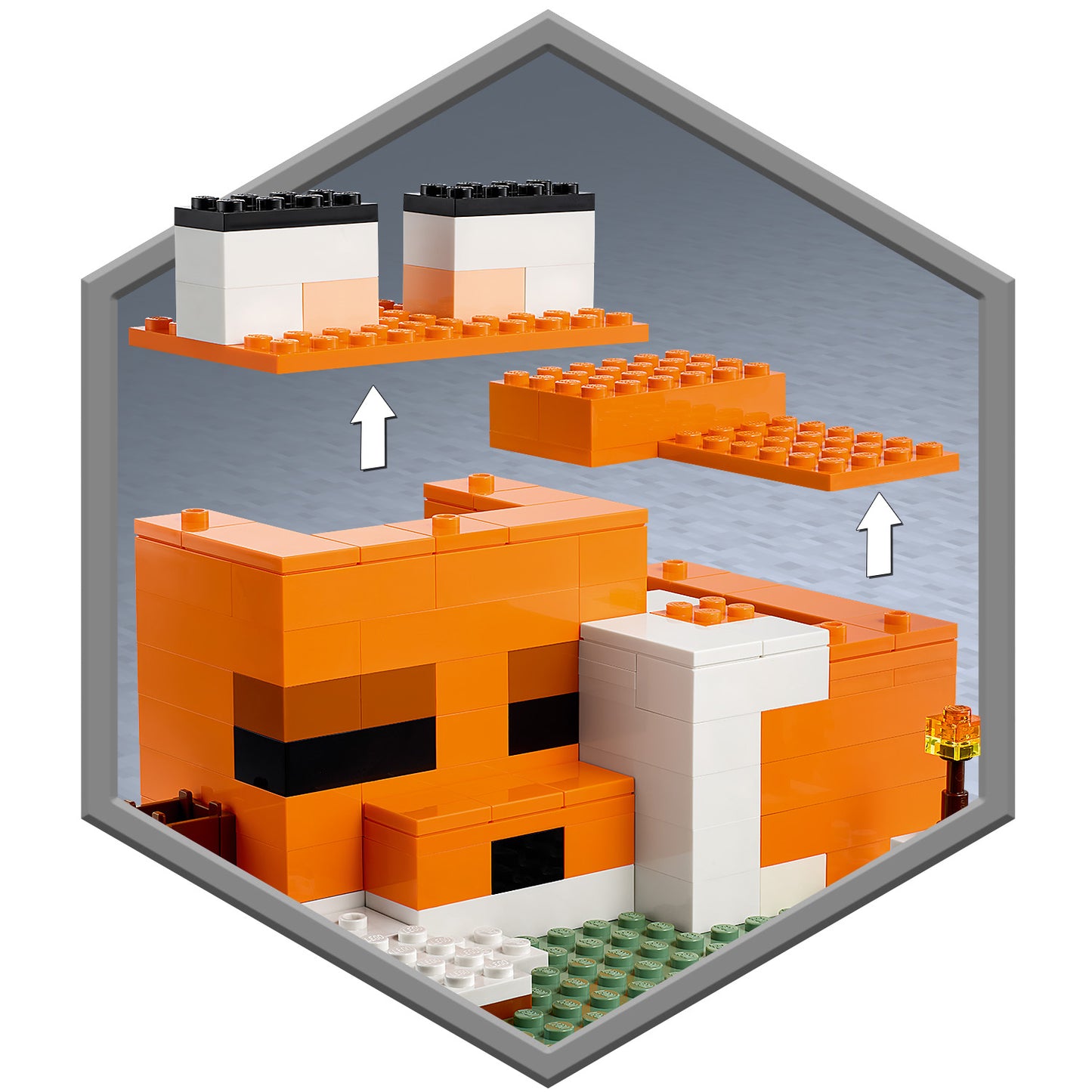 LEGO® Minecraft 21178 Die Fuchs-Lodge