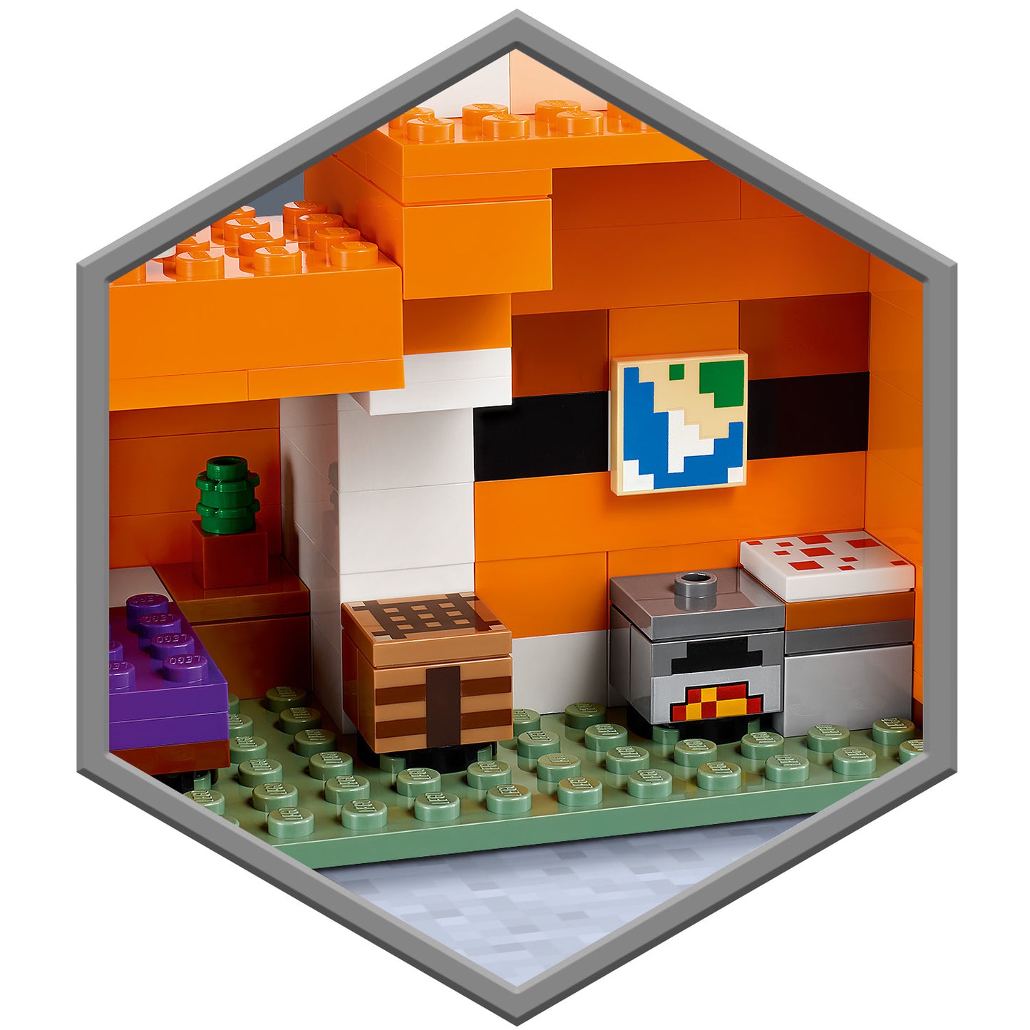 LEGO® Minecraft 21178 Die Fuchs-Lodge