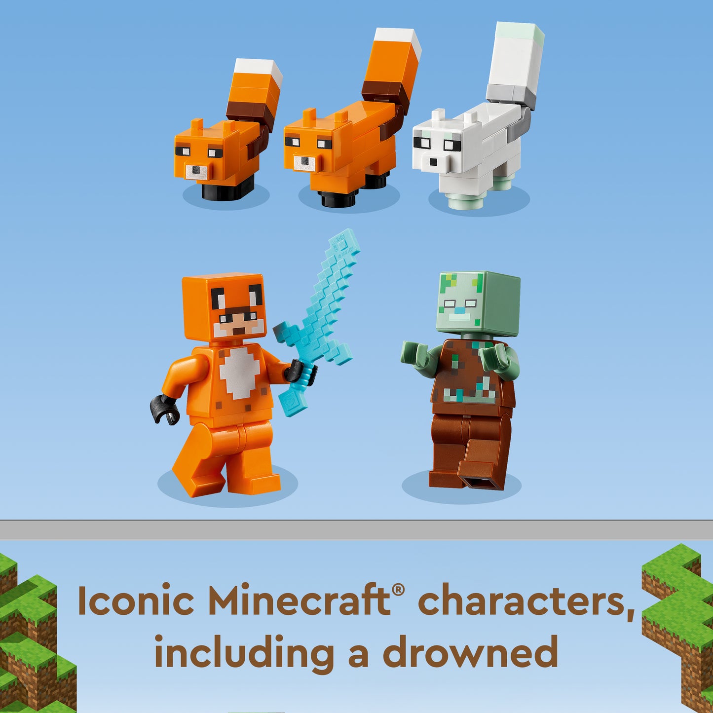 LEGO® Minecraft 21178 Die Fuchs-Lodge