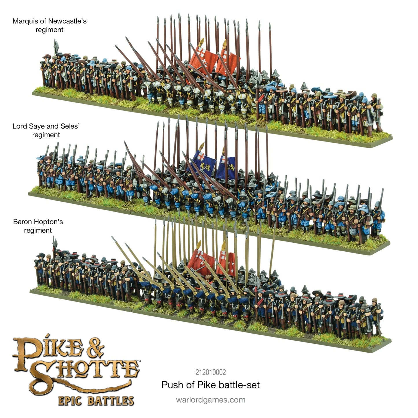 Pike & Shotte Epic Battles - Push Of Pike Starter Set - EN - 212010002