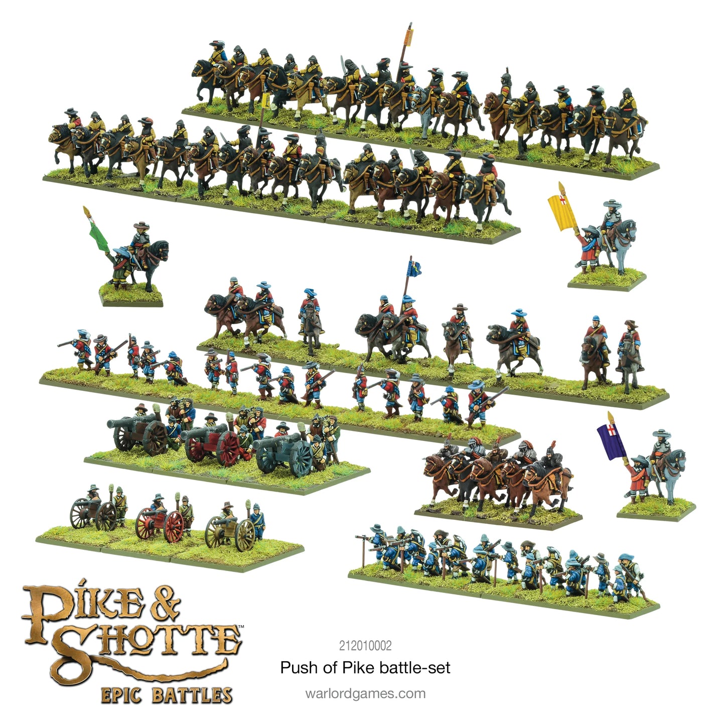 Pike & Shotte Epic Battles - Push Of Pike Starter Set - EN - 212010002