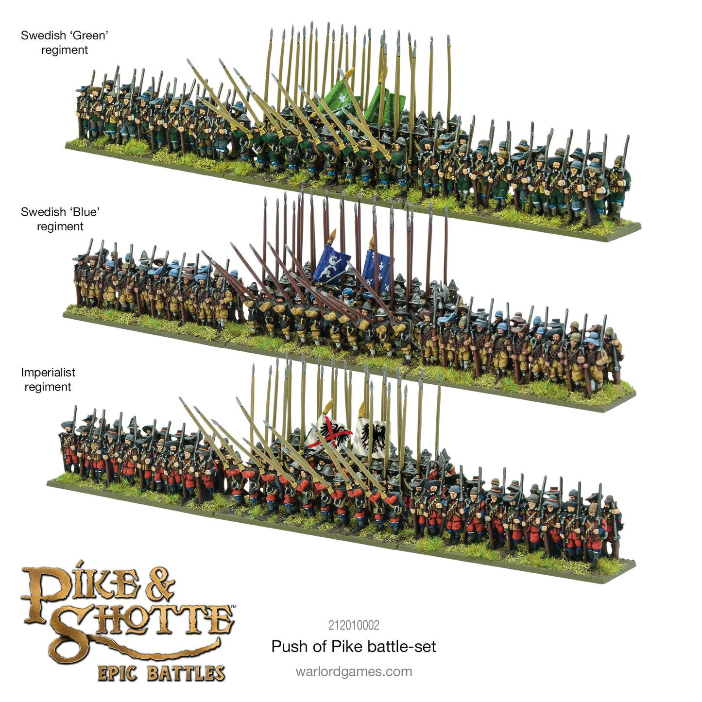 Pike & Shotte Epic Battles - Push Of Pike Starter Set - EN - 212010002