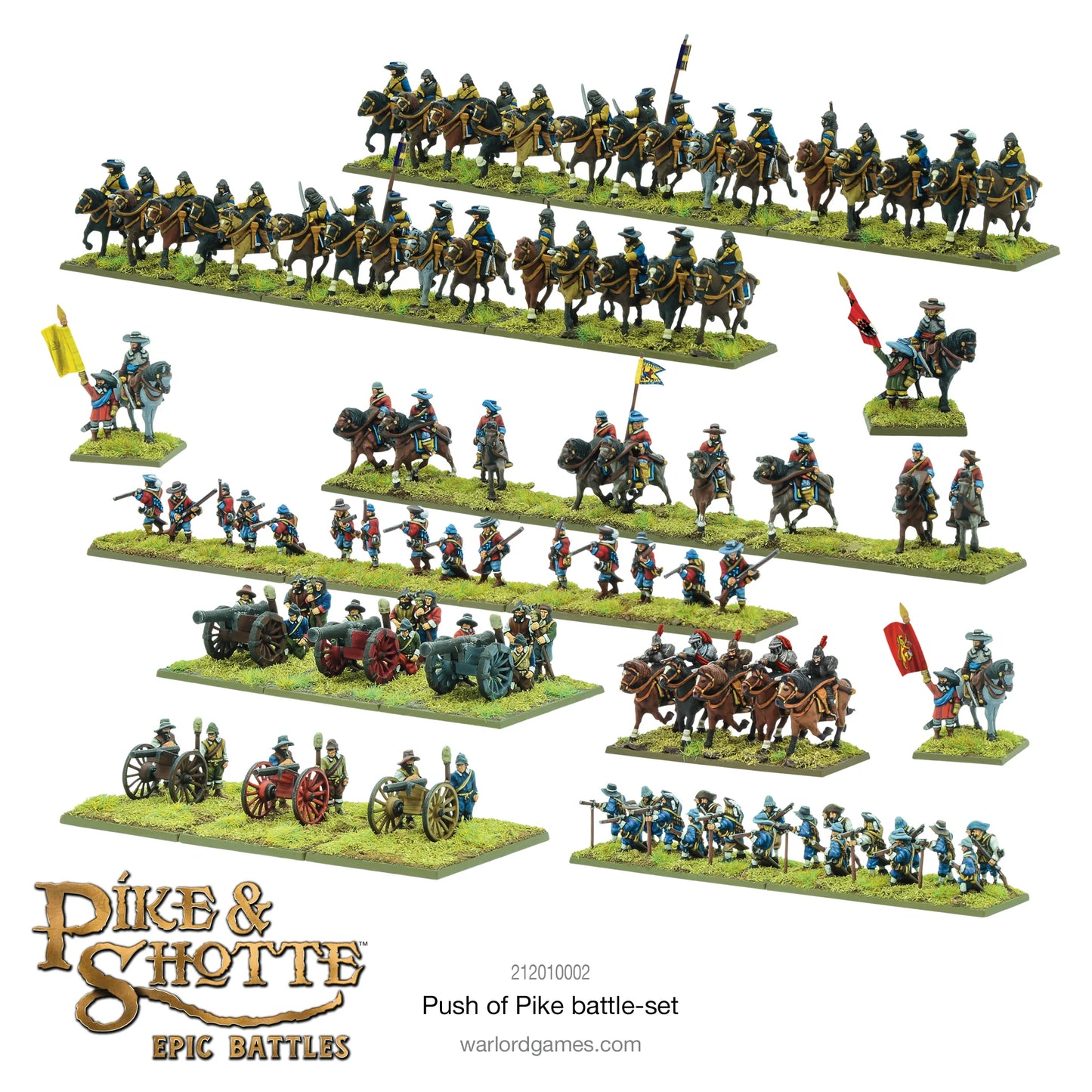 Pike & Shotte Epic Battles - Push Of Pike Starter Set - EN - 212010002