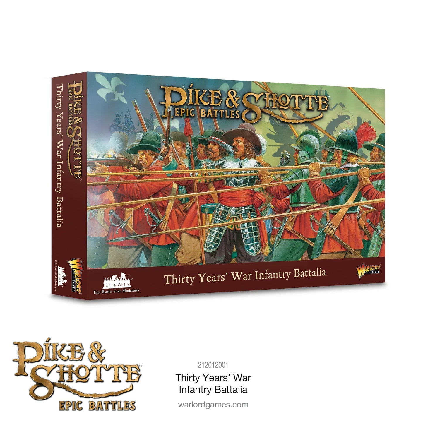 Pike & Shotte Epic Battles - Thirty Year's War Infantry Battalia - EN - 212012001