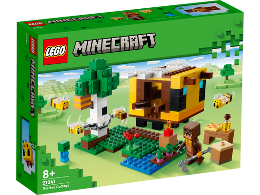 LEGO® Minecraft 21241 Das Bienenhäuschen