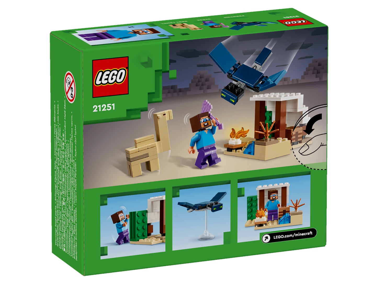 LEGO® Minecraft 21251 Steves Wüstenexpedition