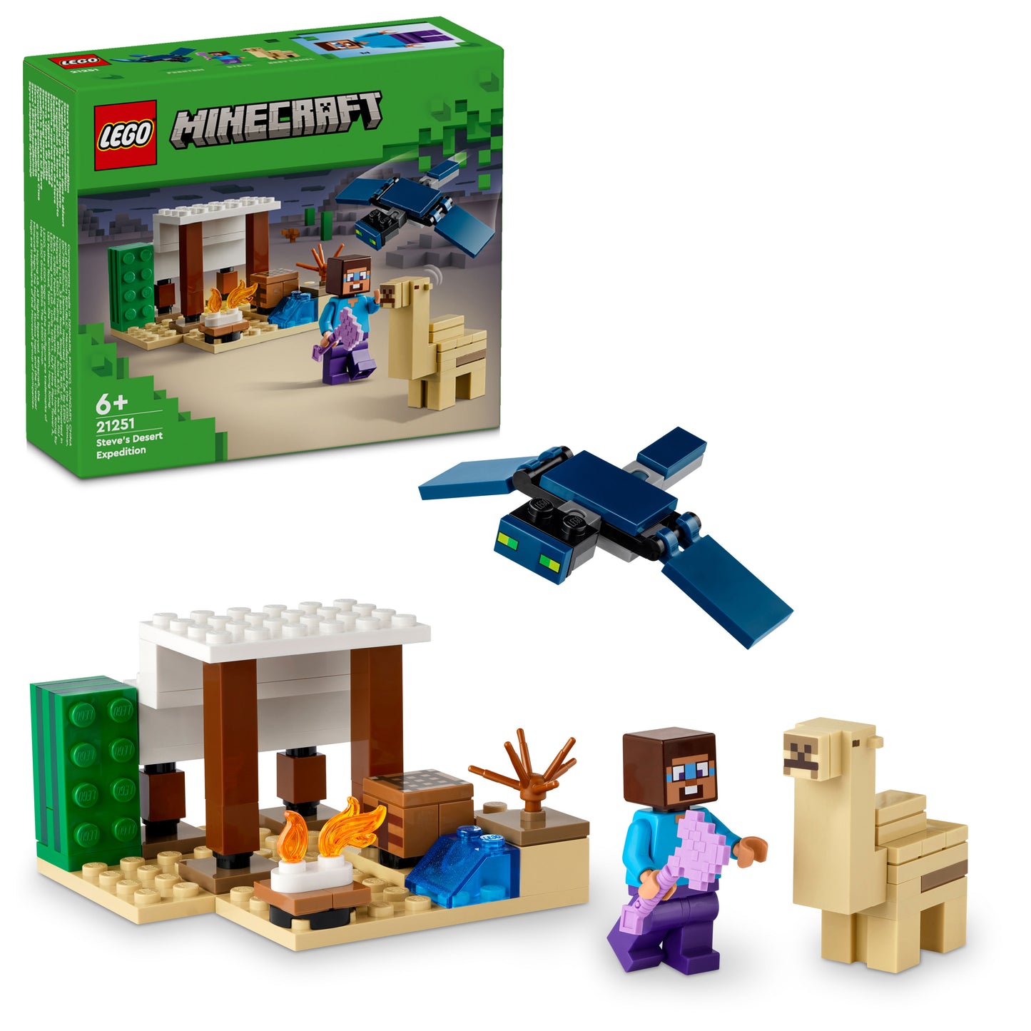 LEGO® Minecraft 21251 Steves Wüstenexpedition