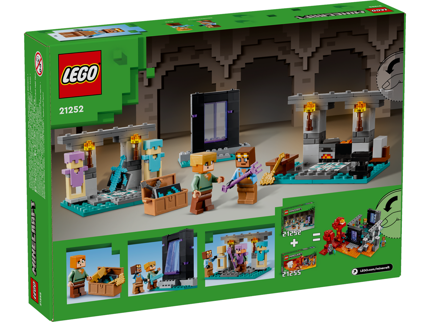LEGO® Minecraft 21252 Die Waffenkammer