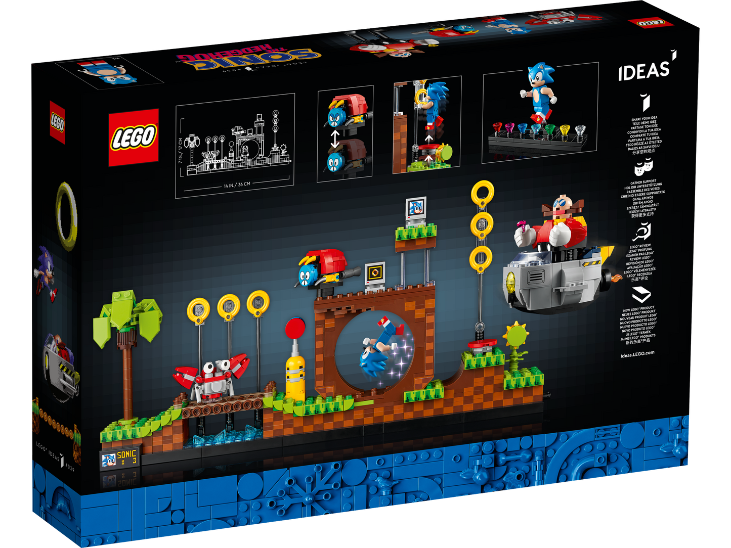 LEGO® Ideas 21331 Sonic the Hedgehog™ – Green Hill Zone