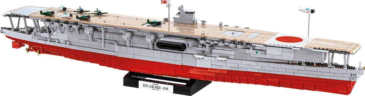 Cobi 4851 - HC WWII - Maßstab 1:300 - IJN Akagi Aircraft Carrier