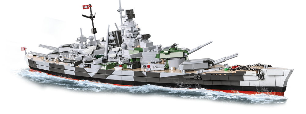 Cobi 4839 - HC WWII - Maßstab 1:300 - Battleship Tirpitz