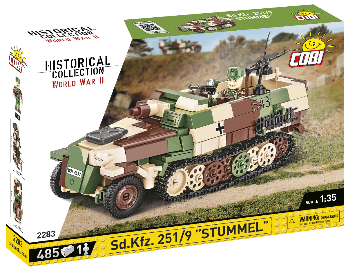 Cobi 2283 - Sd.Kfz. 251/9 Stummel