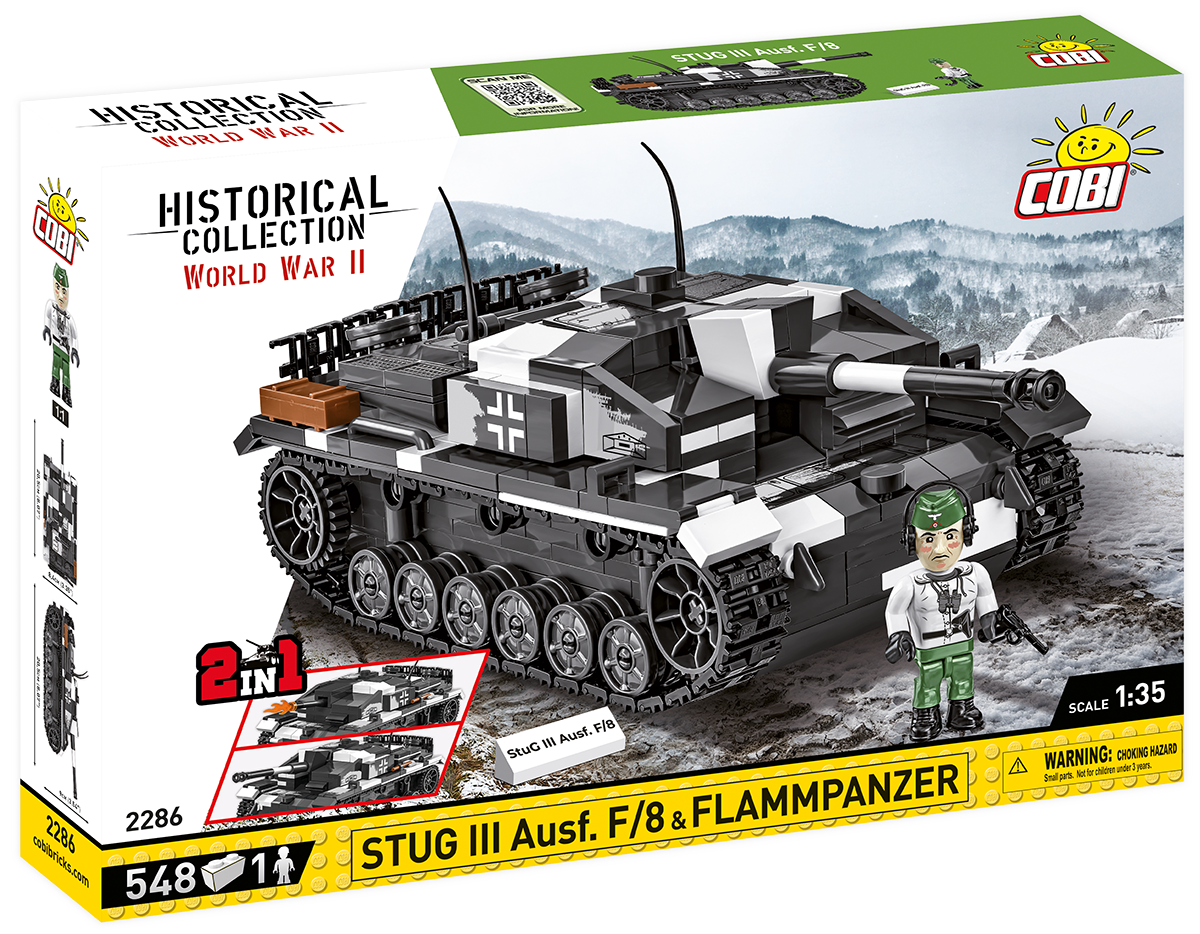 Cobi 2286 - StuG III Ausf.F/8 & Flammpanzer