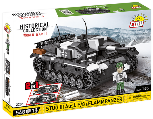 Cobi 2286 - StuG III Ausf.F/8 & Flammpanzer