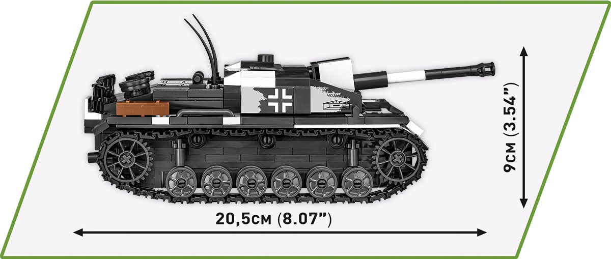 Cobi 2286 - StuG III Ausf.F/8 & Flammpanzer