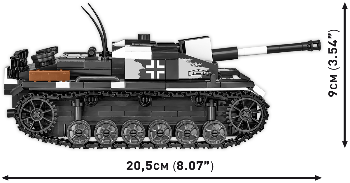 Cobi 2286 - StuG III Ausf.F/8 & Flammpanzer