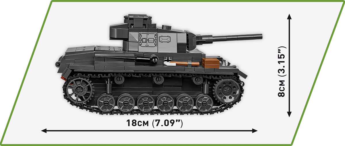 Cobi 2289 - Panzer III Ausf.J