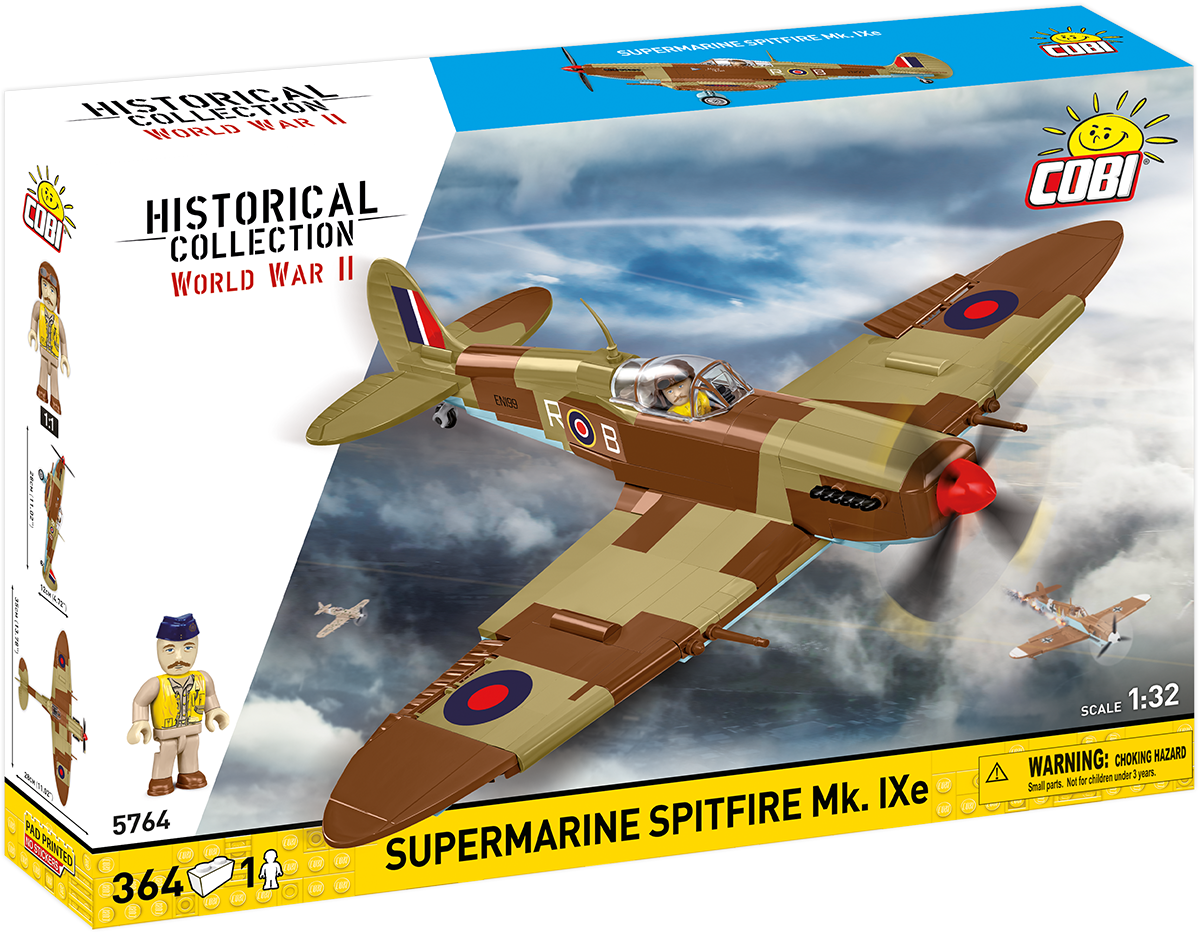 Cobi 5764 - HC WWII - Maßstab 1:32 - Supermarine Spitfire Mk.IXe
