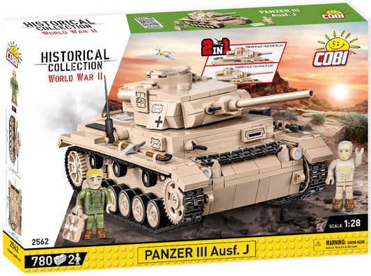 Cobi 2562 - Panzer III Ausf. J - 2 in 1 Modell