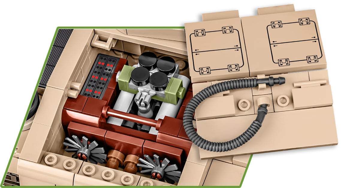 Cobi 2562 - Panzer III Ausf. J - 2 in 1 Modell