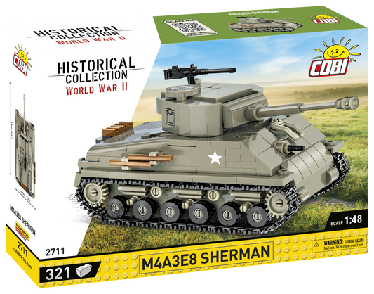 Cobi 2711 - M4A3E8 Sherman