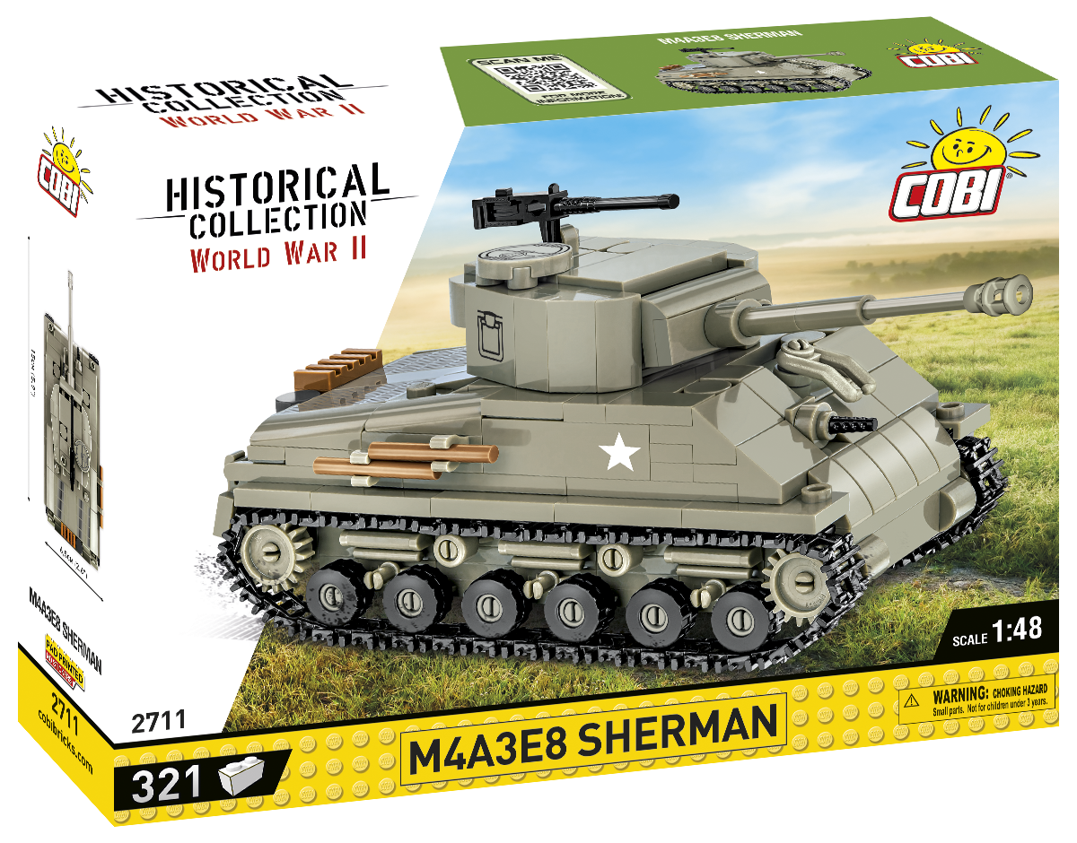 Cobi 2711 - M4A3E8 Sherman