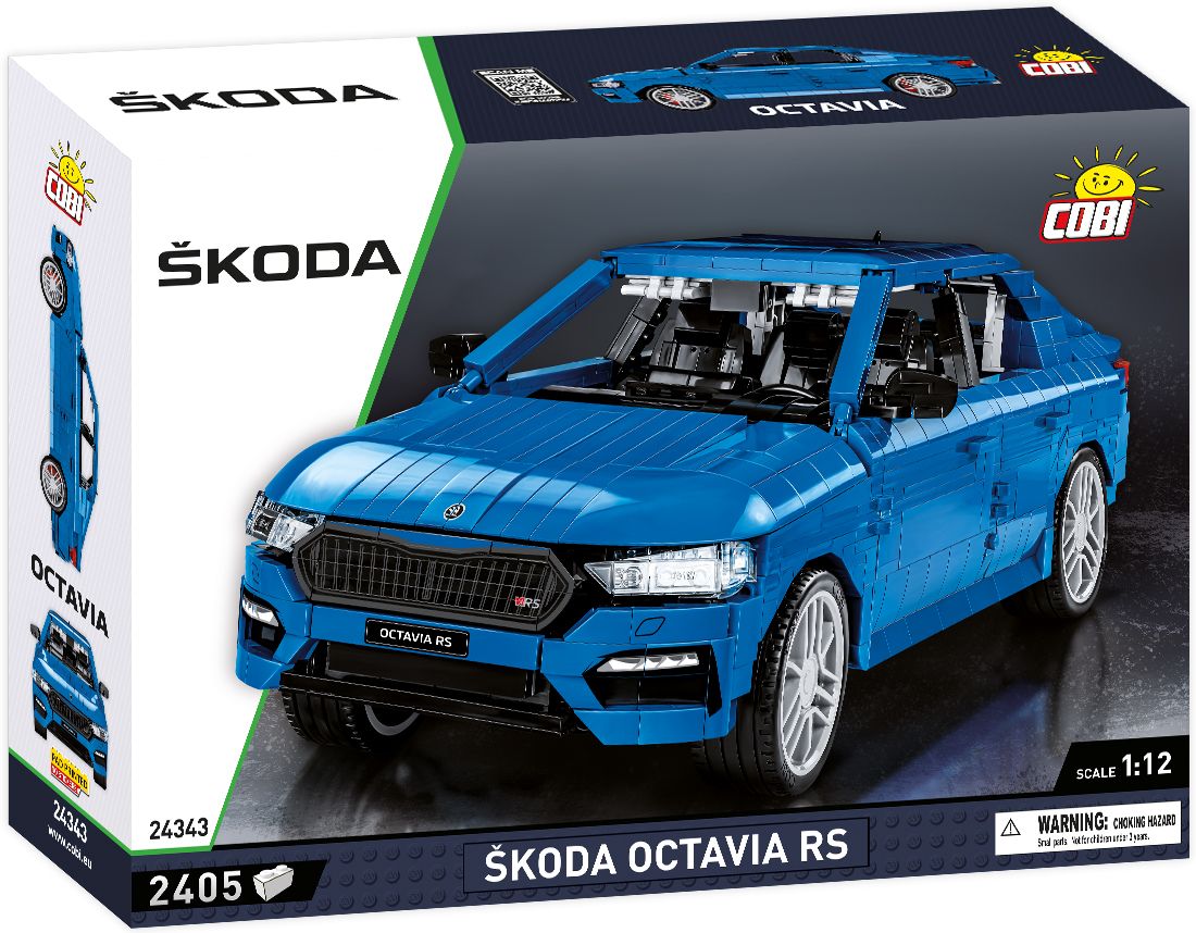 Cobi 24343 - Autos im Maßstab 1:12 - Škoda Octavia RS