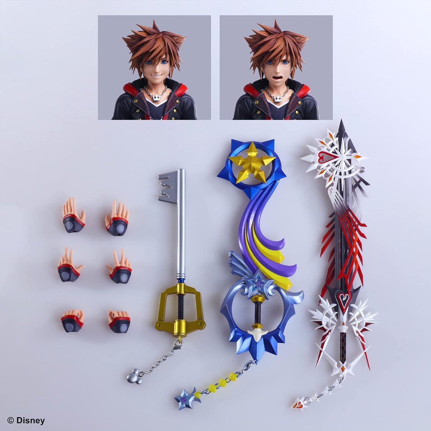 Kingdom Hearts III Play Arts Kai Action Figure - Sora Ver. 2 Deluxe Ver.