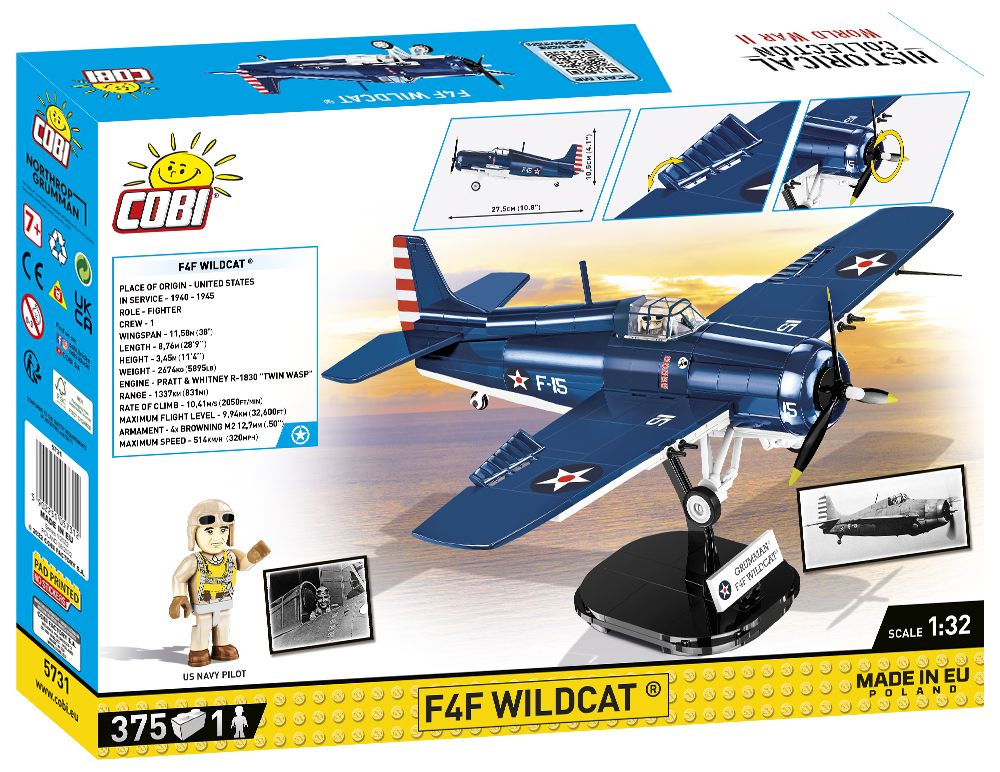 Cobi 5731 - Historical Collection - F4F Wildcat - Northrop Grumman