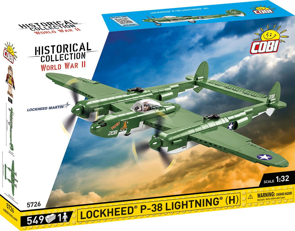 Cobi 5726 - Historical Collection - Lockheed P-38 H Lightning