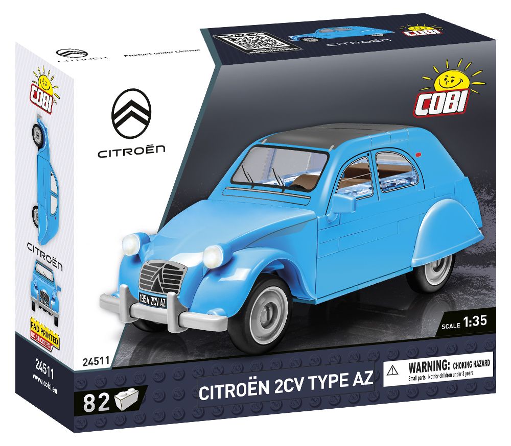 Cobi 24511 - Youngtimer Collection - Citroen 2CV Type AZ 1962