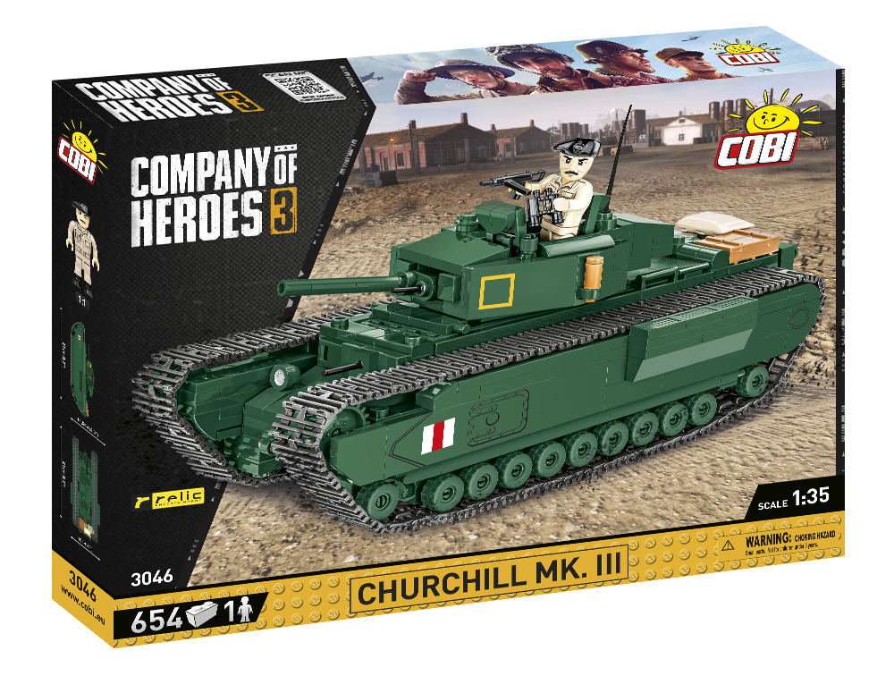 Cobi 3046 - Company of Heroes - Churchill Mk. III