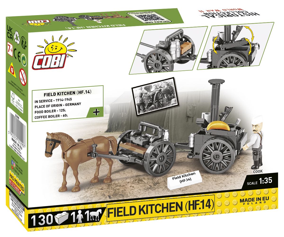 Cobi 2290 - Historical Collection - Field Kitchen Hf.14