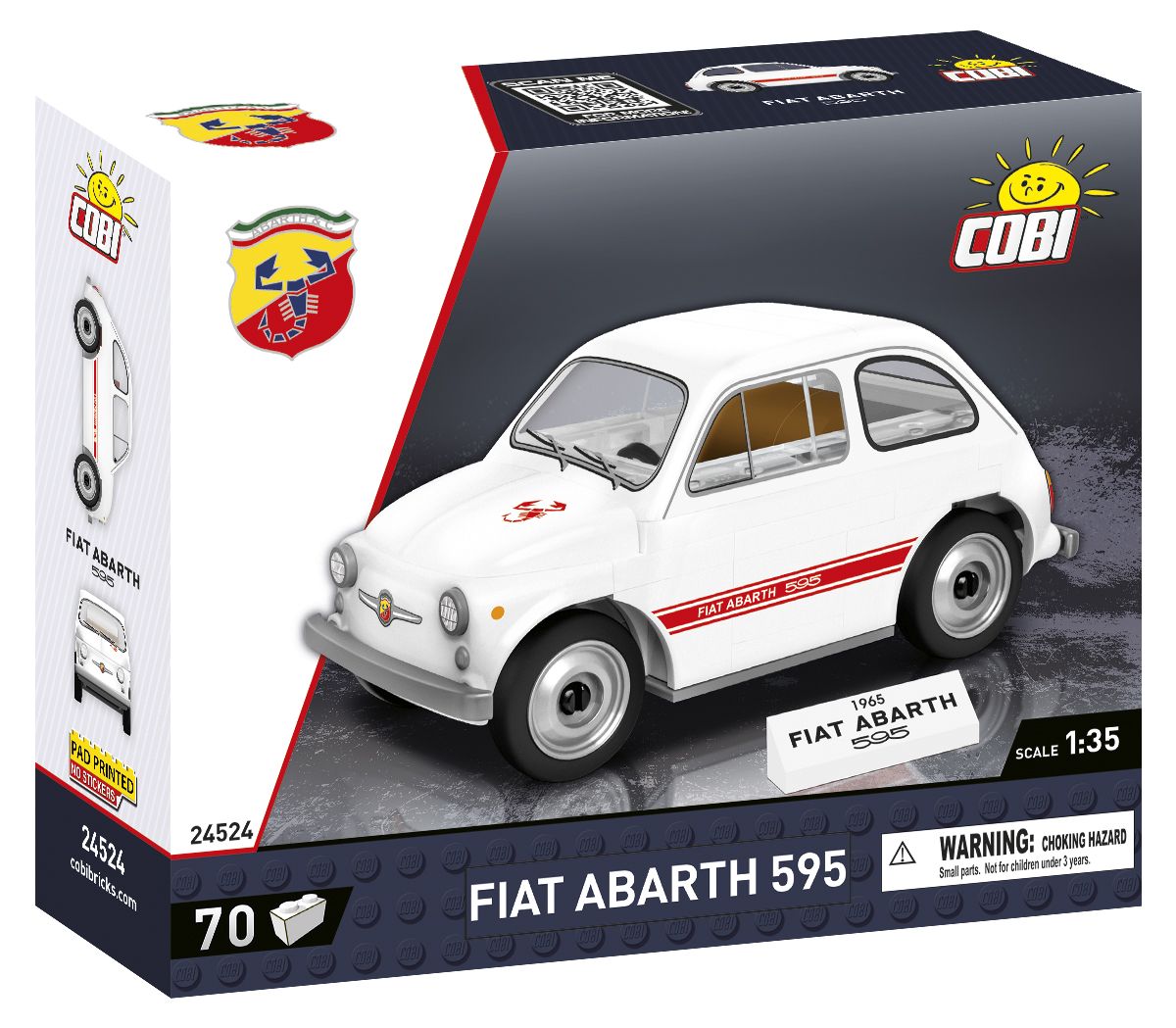 Cobi 24524 - Youngtimer Collection - 1965 Fiat Abarth 595