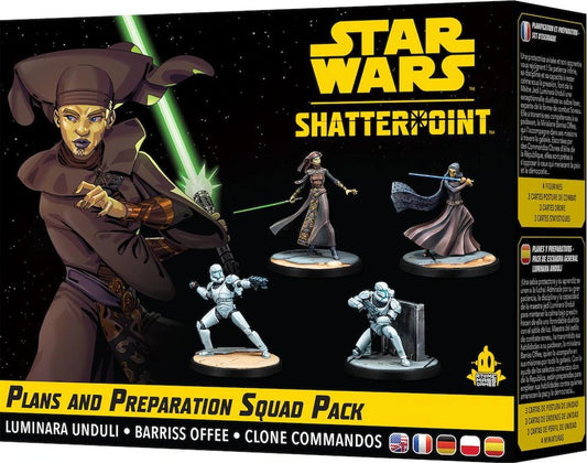 Star Wars: Shatterpoint - Plans and Preparation General Luminara Unduli Squad Pack