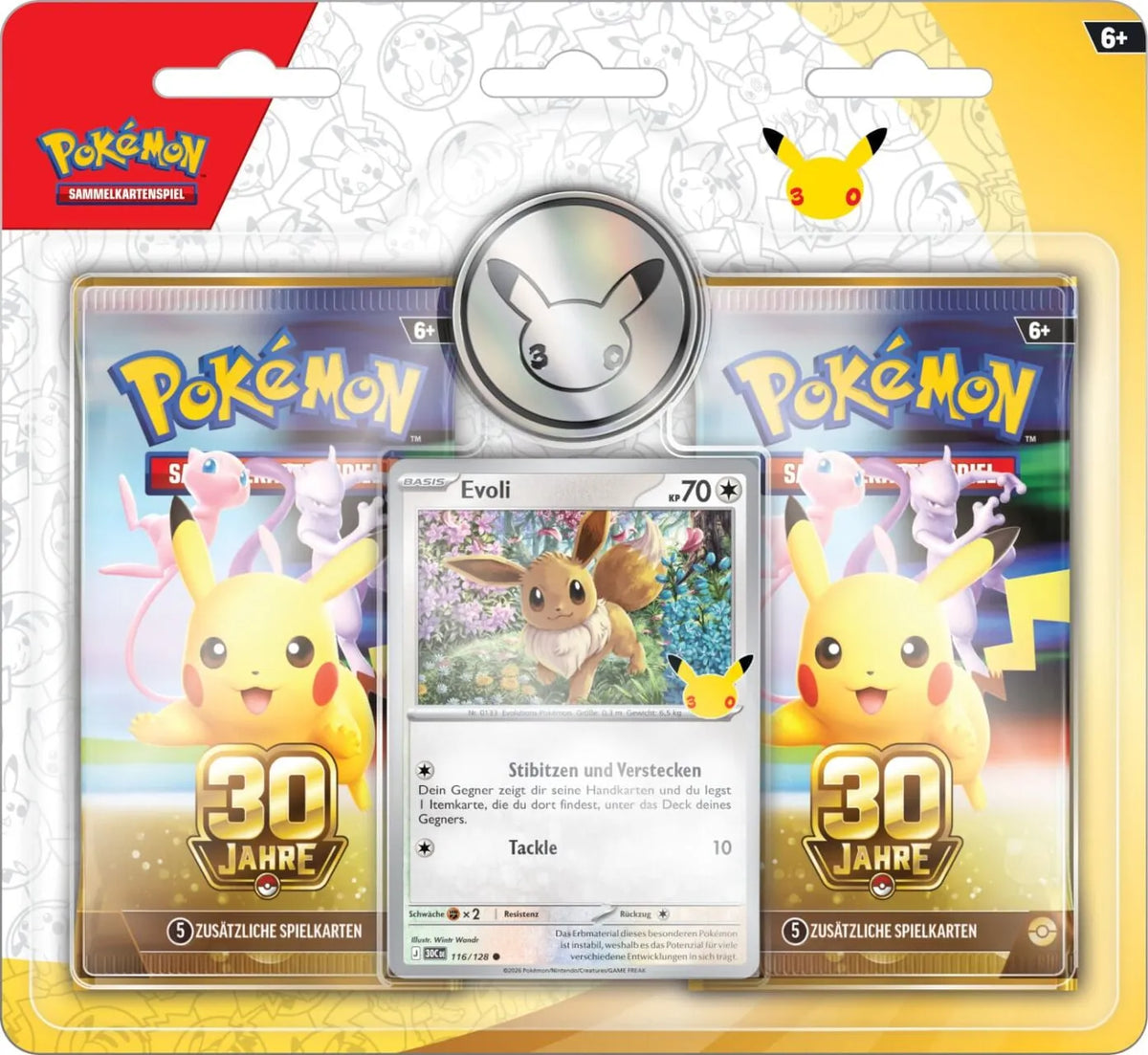 Pokemon - 30th Celebration Booster Blister - English