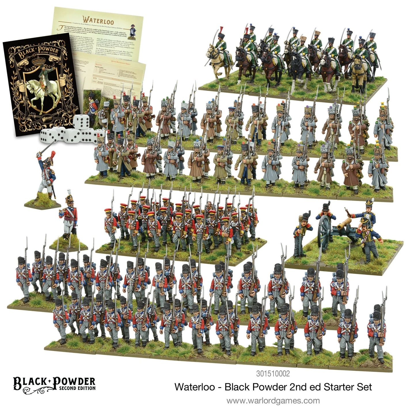 Waterloo - Black Powder 2nd edition Starter Set (German Edition) - 301530002