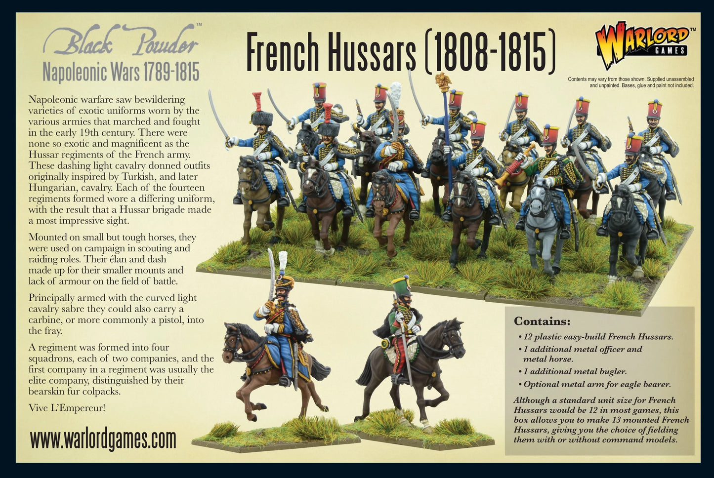 Black Powder - French Hussars - EN - 302012002