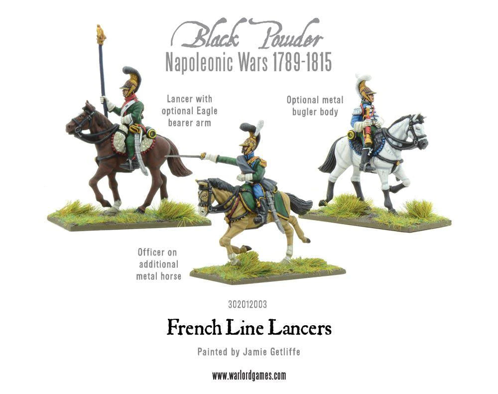 Black Powder Napoleonic French Line Lancers - EN - WGN-FR-13