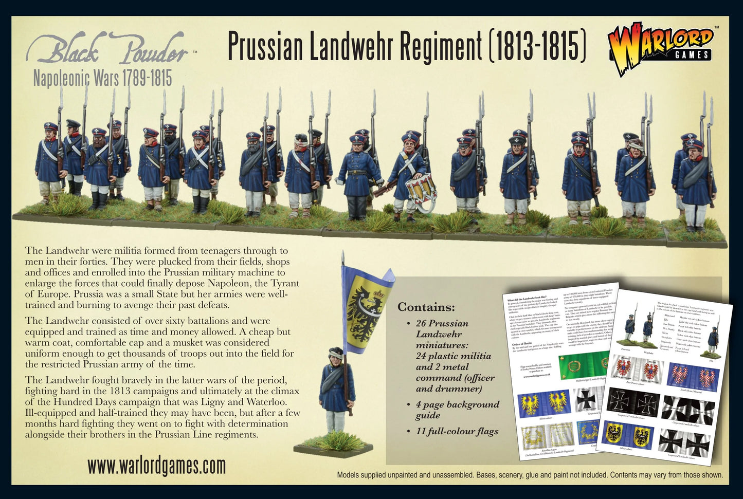 Black Powder Prussian Landwehr Regiment 1813-1815 - EN - 302012501