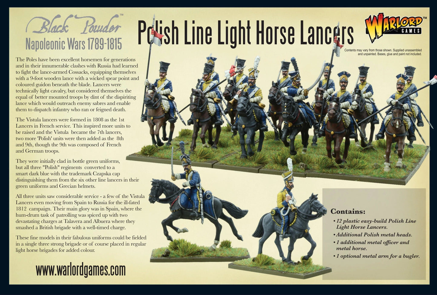 Black Powder: Polish Line Light Horse Lancers - EN - 302212001