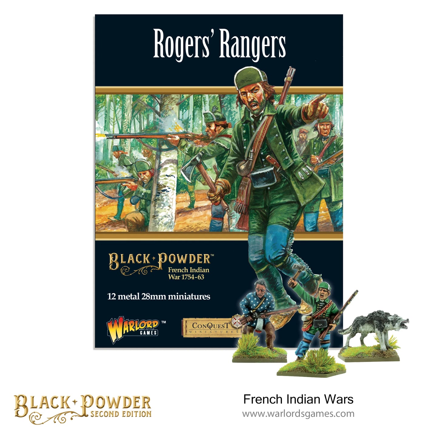 Black Powder: French & Indian War 1754-1763 - Rogers's Rangers - 302213805