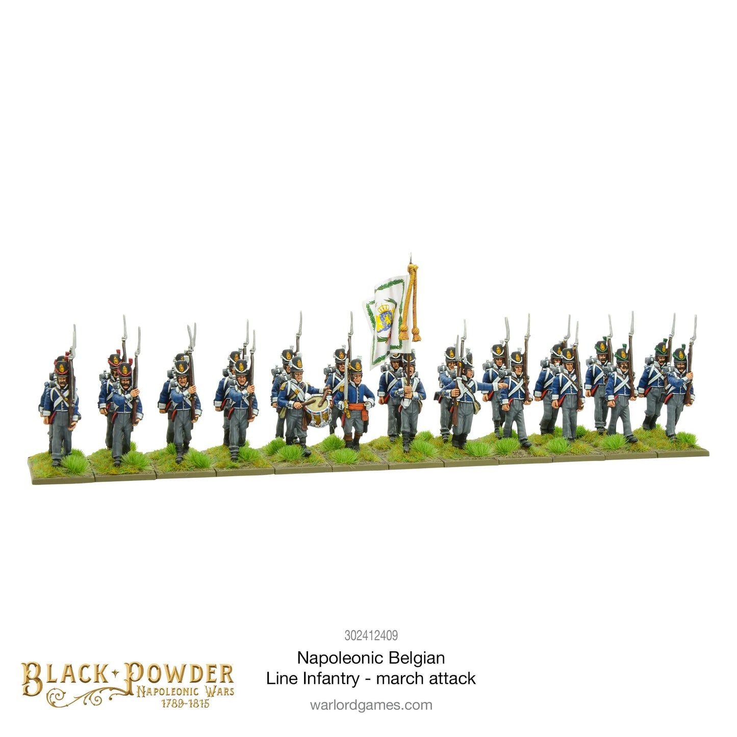 Black Powder - Napoleonic Belgian Line Infantry - 302412409