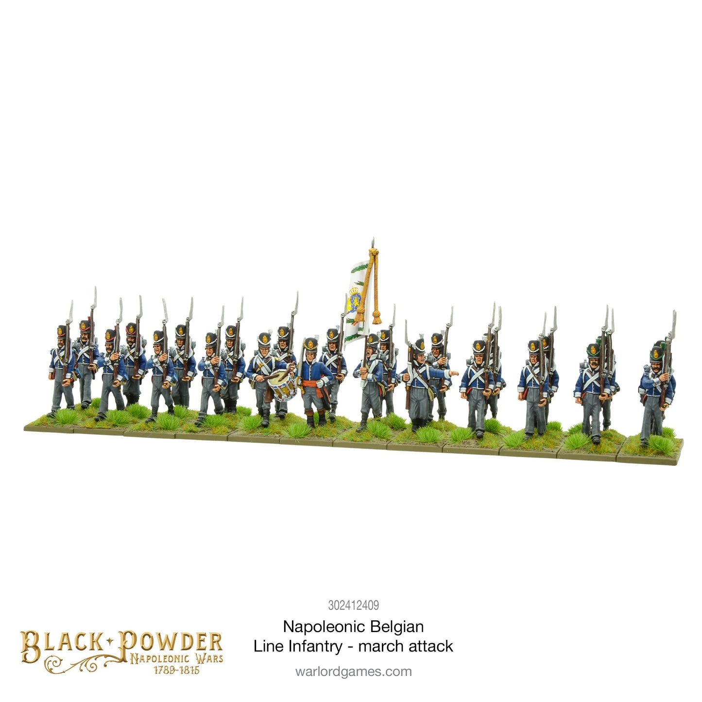 Black Powder - Napoleonic Belgian Line Infantry - 302412409