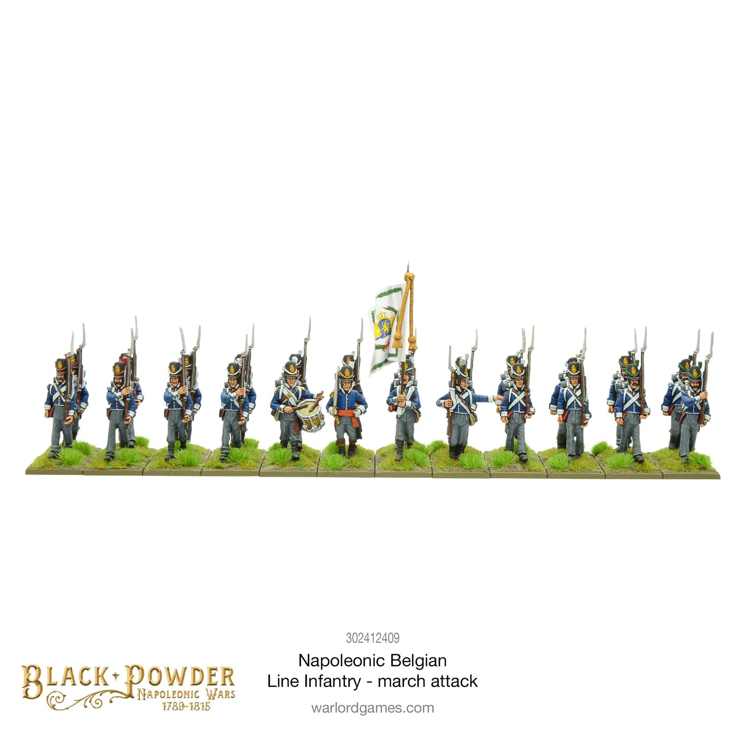 Black Powder - Napoleonic Belgian Line Infantry - 302412409